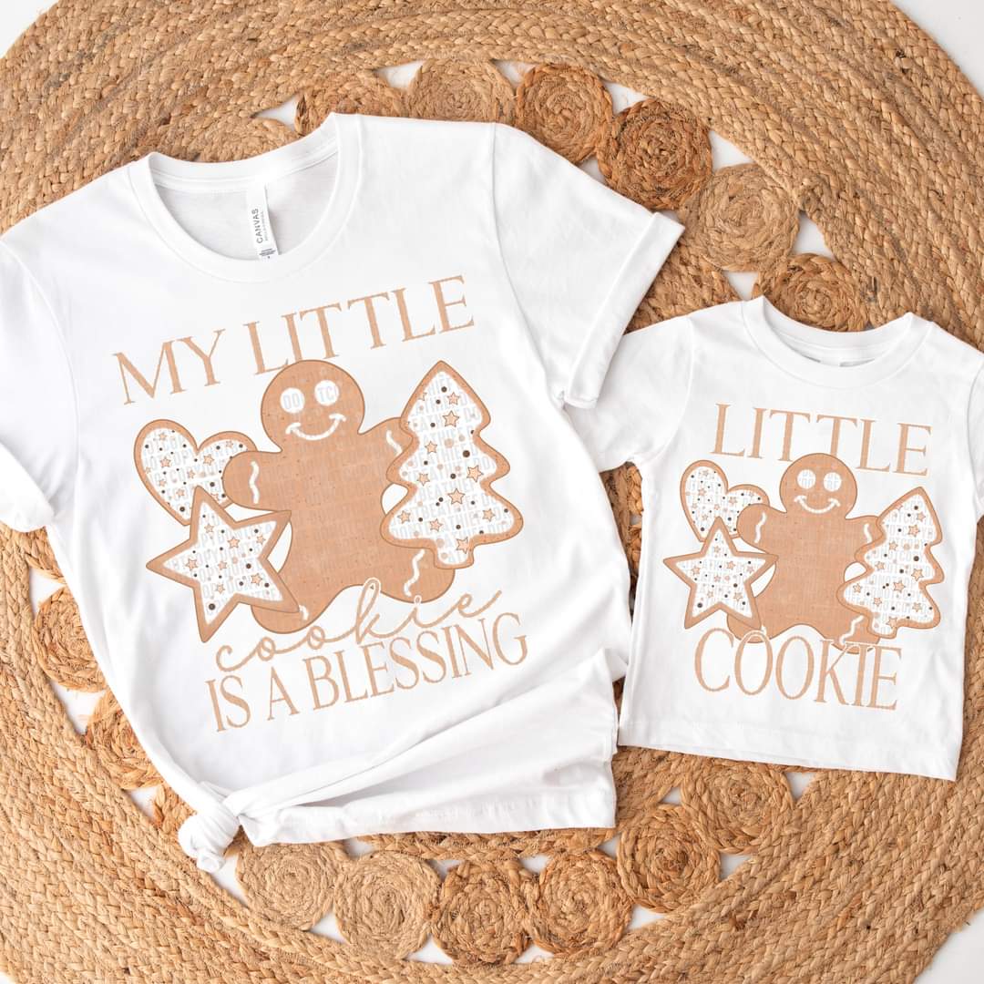 My Little Cookie/Cookies Blessing - SHIRT SDD.24 *indicate in note section which design needed