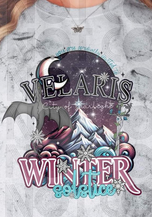 Velaris Winter Solstice Bookish - SHIRT RHD.24