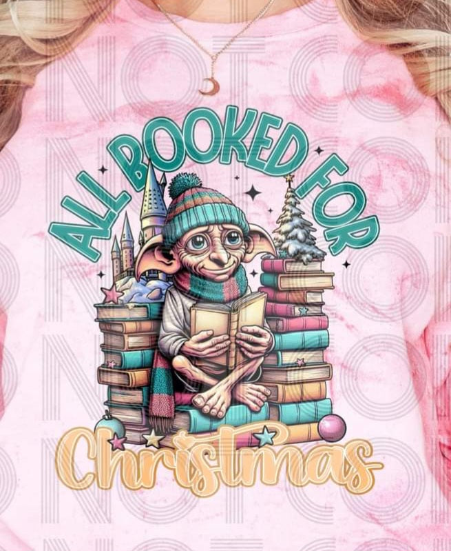 All Booked For Christmas Bookish - SHIRT RHD.24