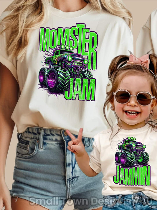 Monster Truck Jammin Grave Digger - KIDS SHIRT SM.T.D24