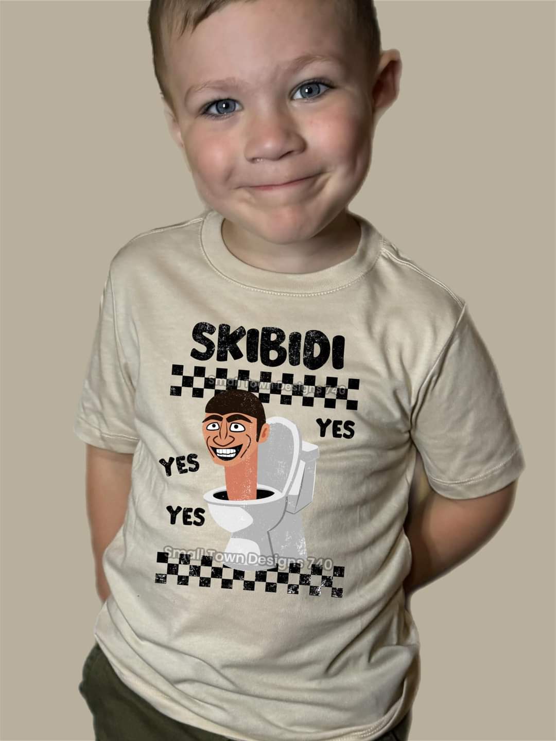 Skibidi - KIDS SHIRT SM.T.D24