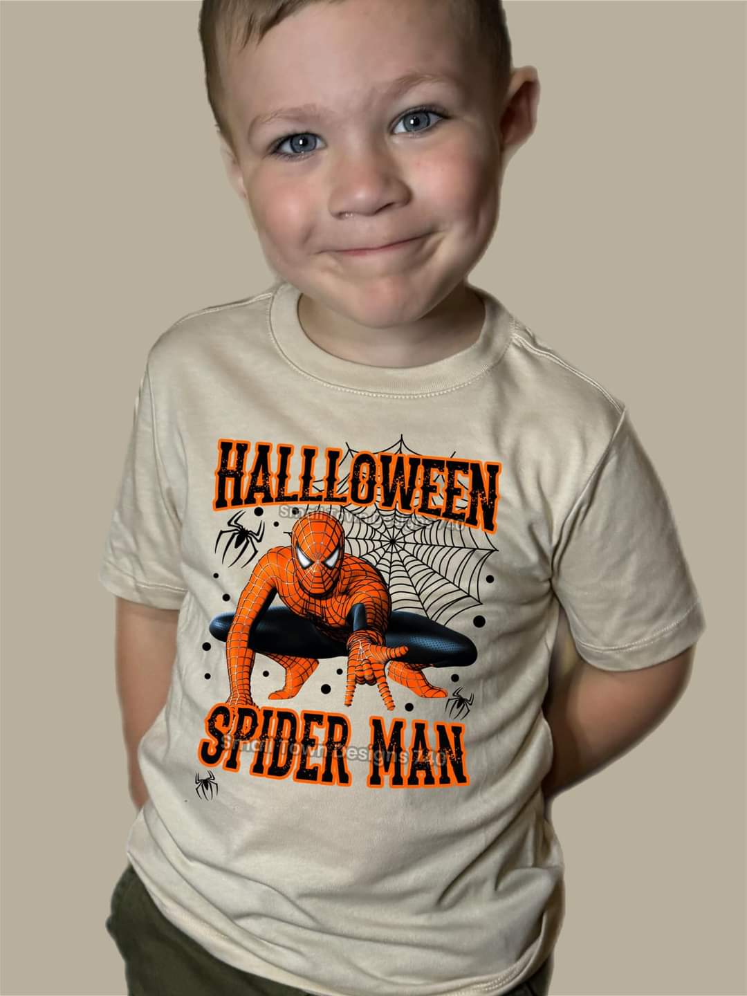 Halloween Spider*man - KIDS SHIRT SM.T.D24