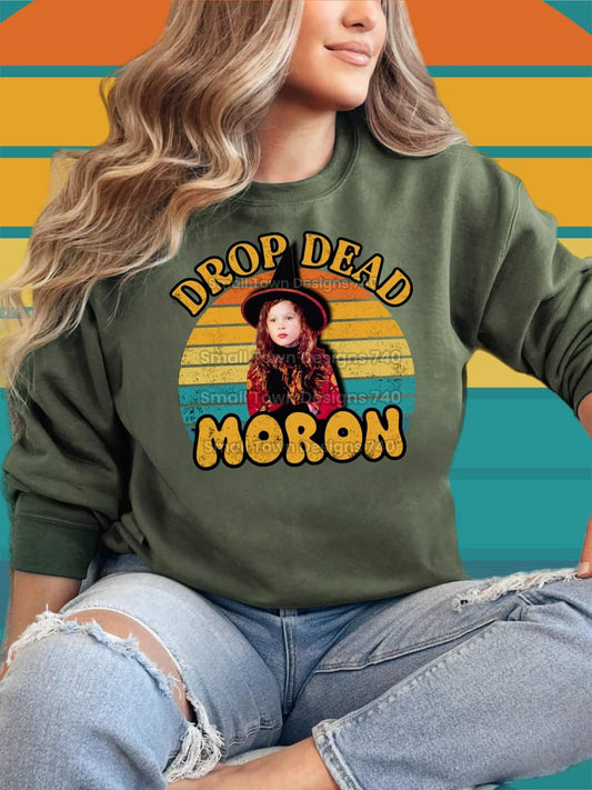 Drop Dead Moron Vintage H.P. - SHIRT SM.T.D24