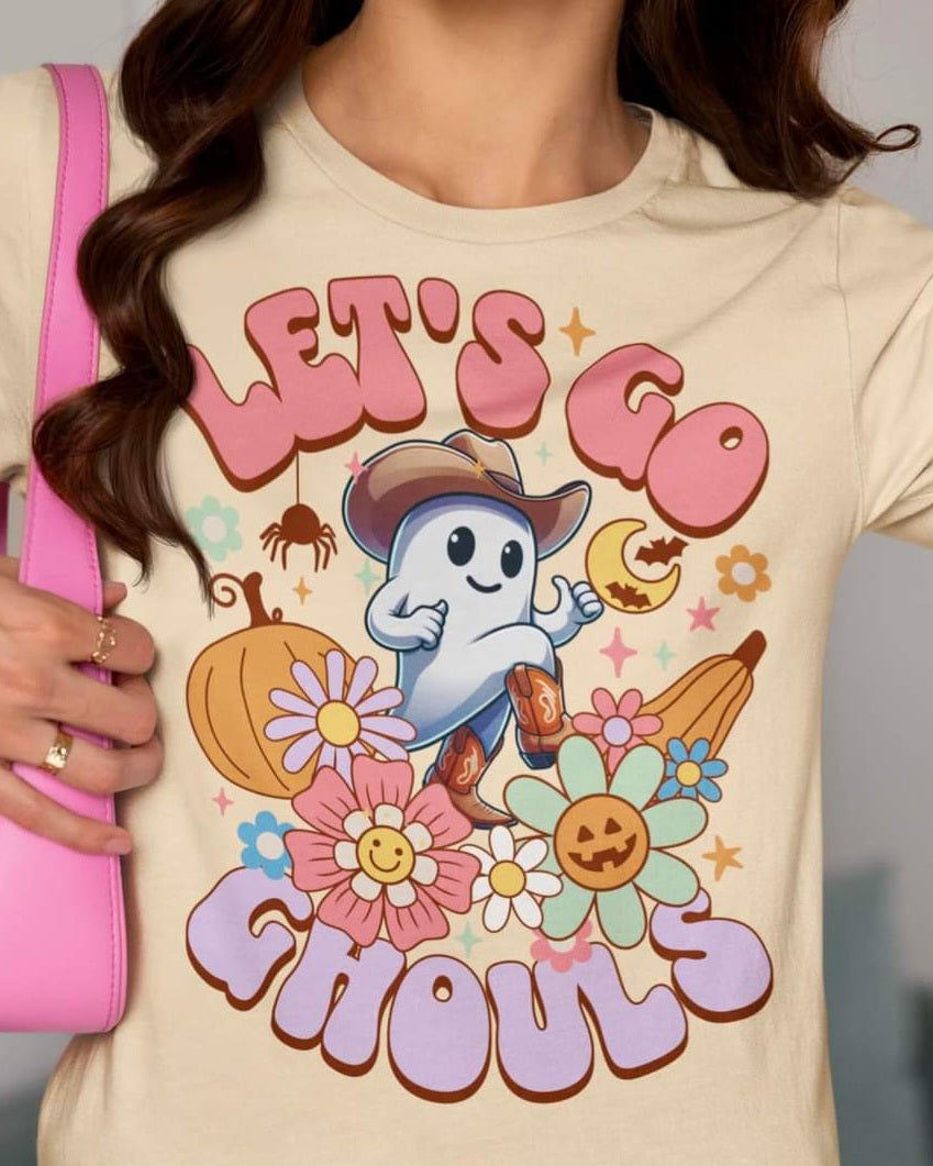 Let's Go Ghouls Ghost Retro - SHIRT KDD.24