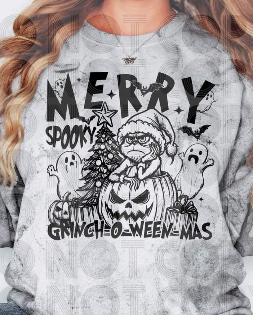 Merry Spooky Gr*nch-o-ween-mas - SHIRT RHD.24