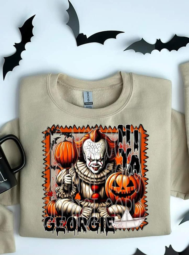 Hi Ya Georgie Retro Style Halloween - SHIRT FDC.24