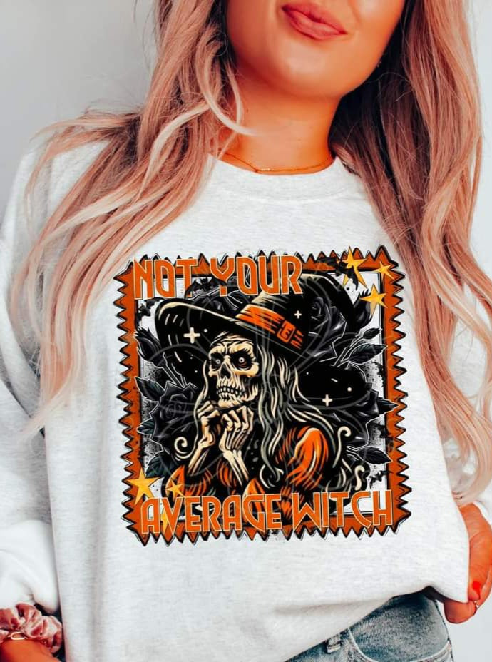 Not Your Average Witch Retro Style - SHIRT FDC.24