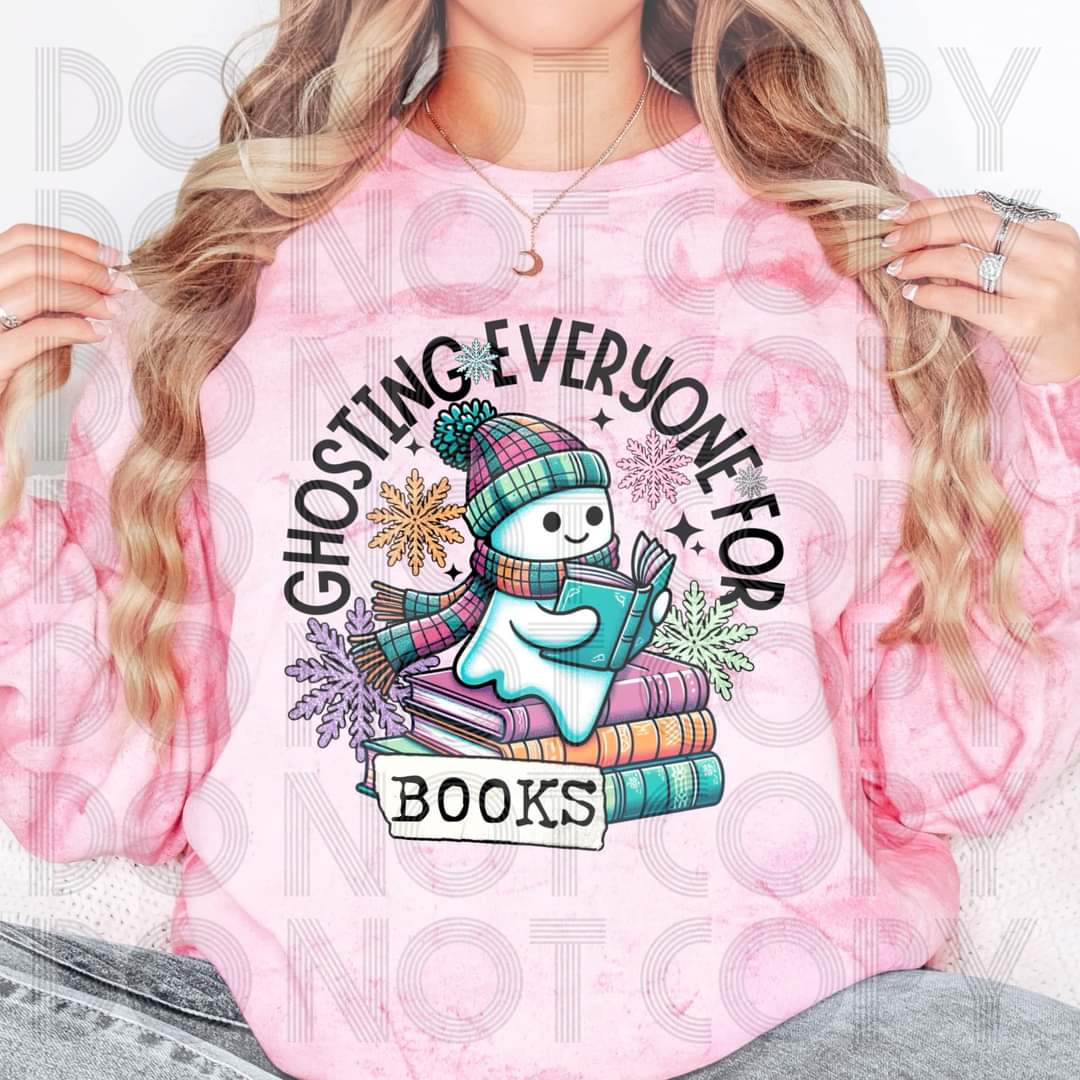 Ghosting Everyone for Books - SHIRT RHD.24