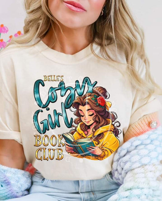 Belle's Cozy Girl Book Club - SHIRT PHD.24