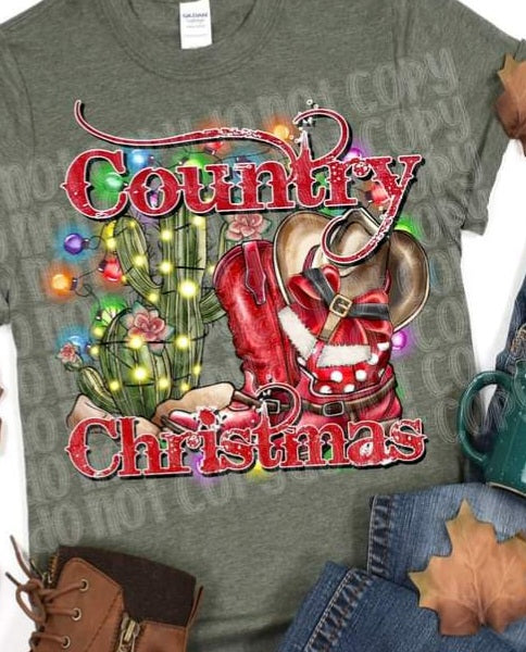 Country Christmas - SHIRT SSD.24