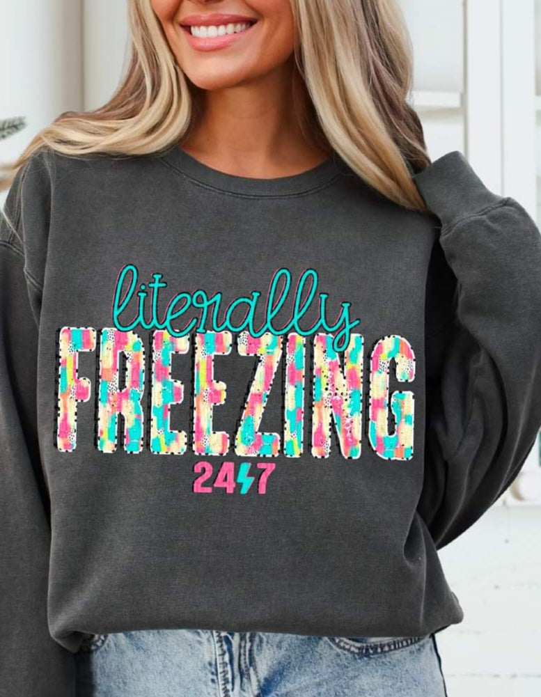 Literally Freezing 24/7 - SHIRT SDD.24