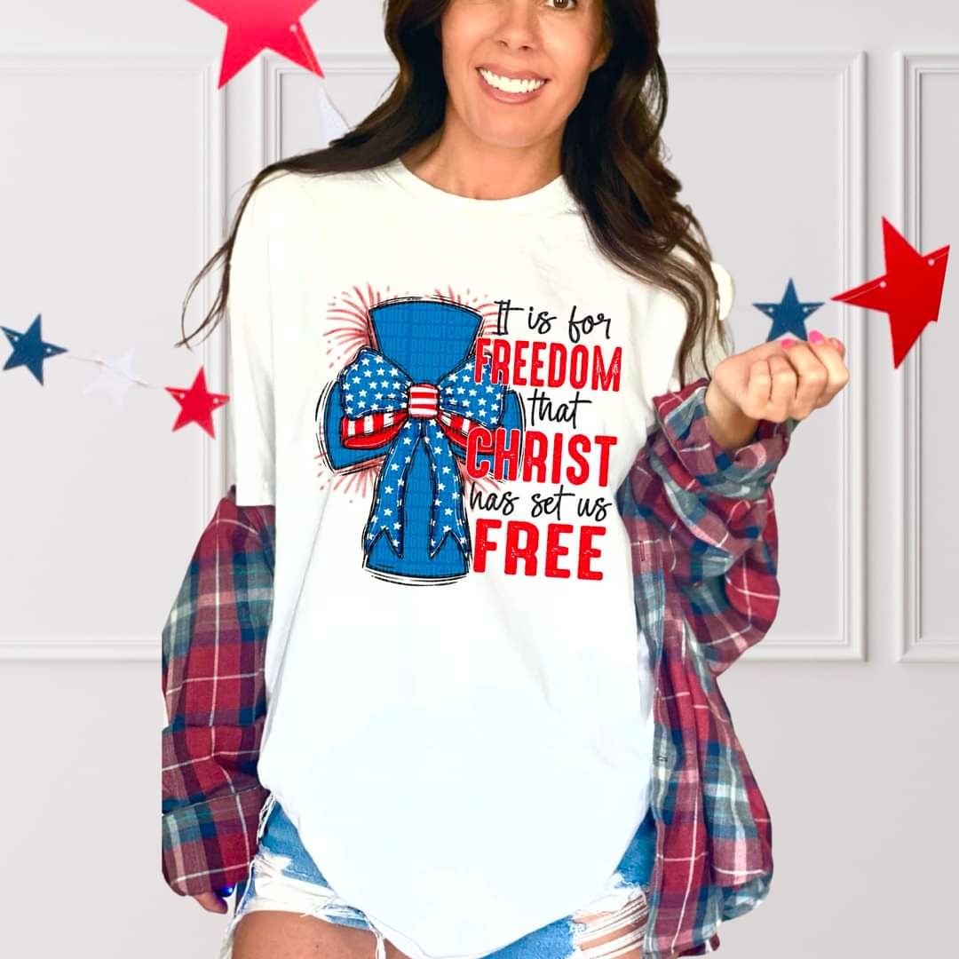 It is for Freedom That Christ has set us Free - SHIRT SDD.24