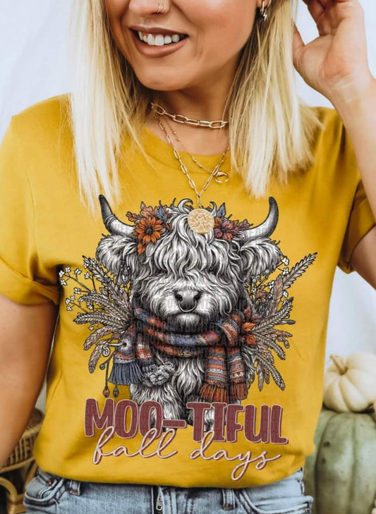 Moo-tiful Fall Days - SHIRT SDD.24