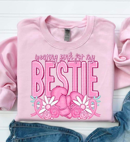 Wearing Pink For My...Bestie, Cousin etc - SHIRT SDD.24 *add name in note section