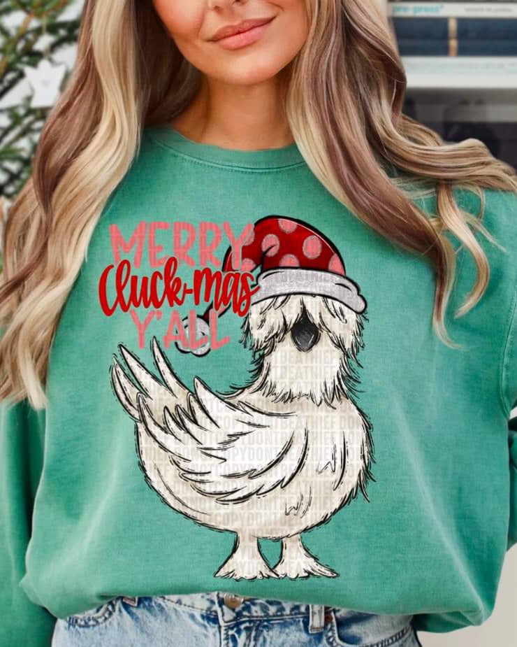 Merry Cluck-mas Y'all - SHIRT SDD.24