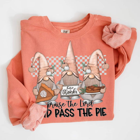 Praise the Lord and Pass The Pie Gnomes - SHIRT SDD.24