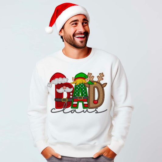 Santa, Reindeer, Elf Letters Dad, Daddy - SHIRT SDD.24 *add name in note section