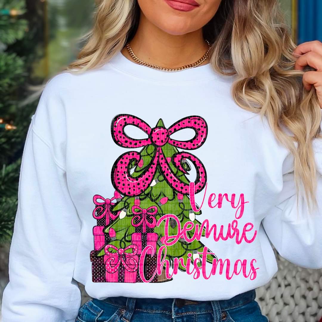 Very Demure Christmas - SHIRT SDD.24 *add in note section color needed