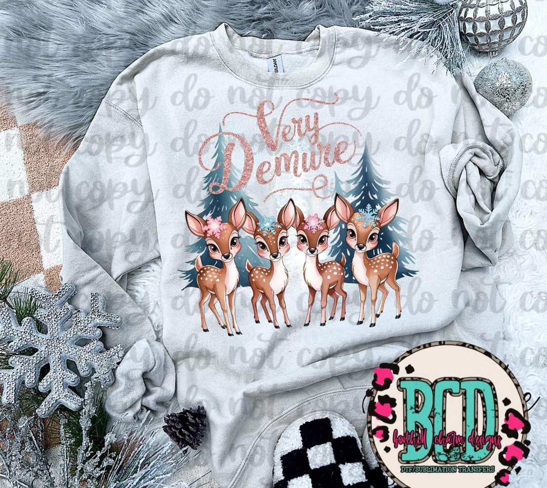 Very Demure Reindeer - SHIRT VSC.24