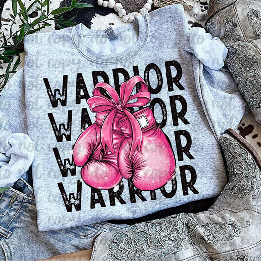 Breast Cancer Warrior Boxing Gloves - SHIRT VSC.24