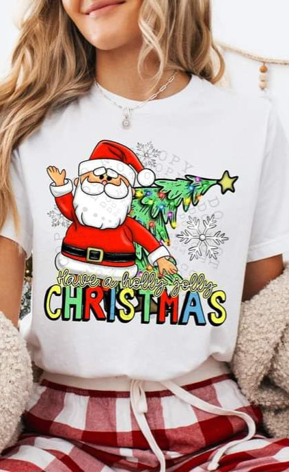 Have a Holly Jolly Christmas Santa - SHIRT CS.S.T.24