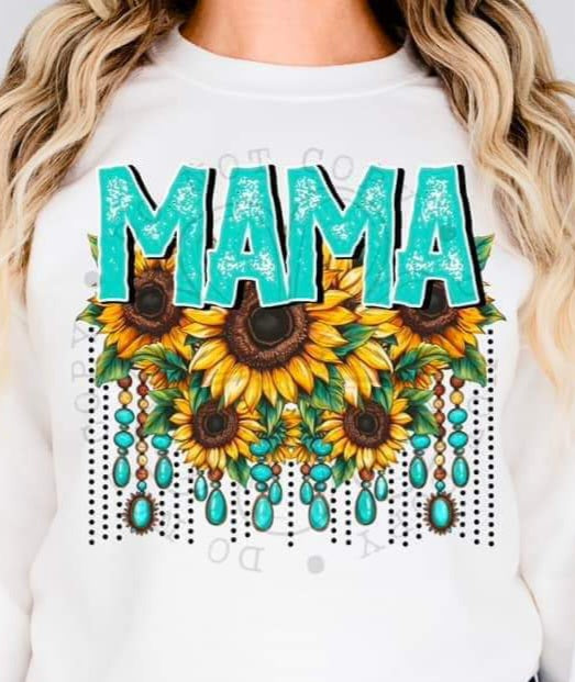 Mama Sunflower and Jade - SHIRT FDC.24