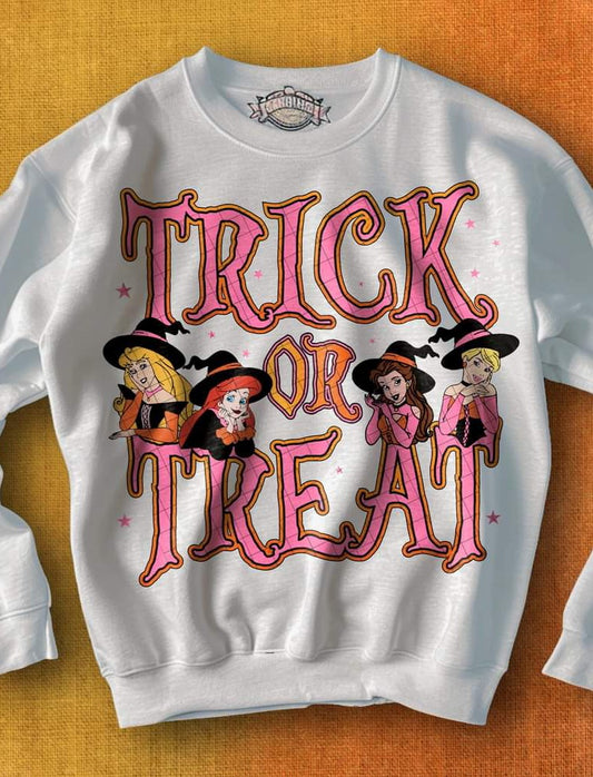 Trick or Treat Princess Stlye - KIDS SHIRT KPI.24 *add color in note section