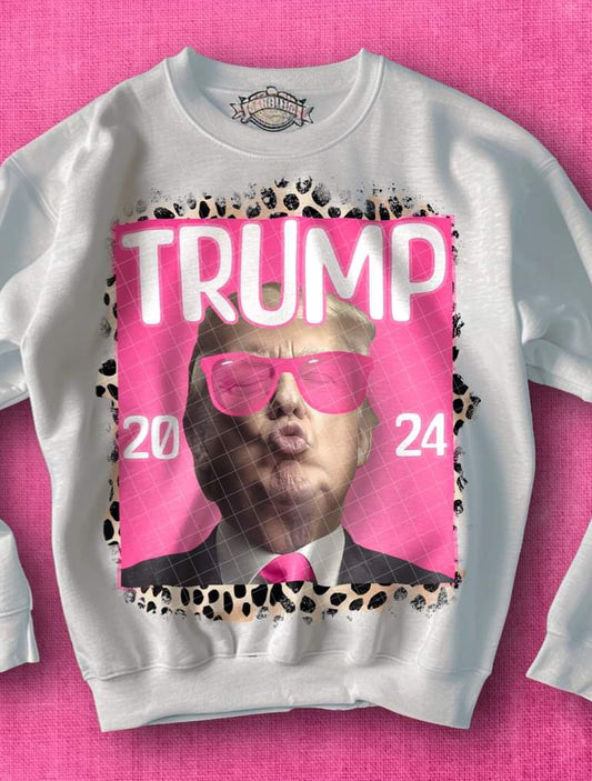 Pink Glasses Trump 2024  - SHIRT KPI.24