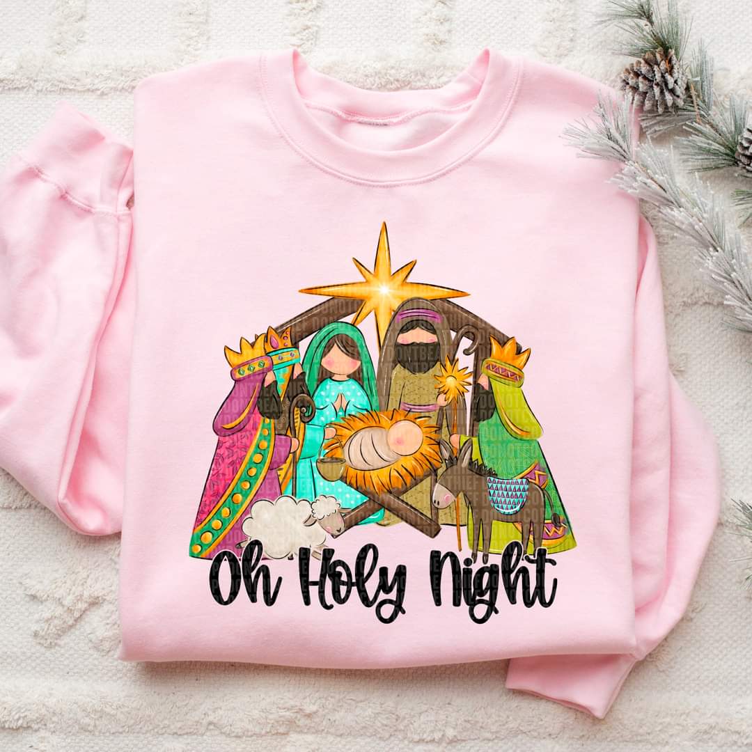 Oh Holy Night Nativity - SHIRT SDD.24