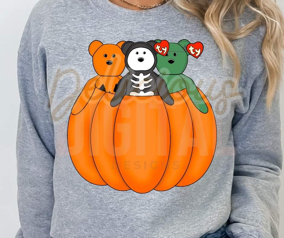 Halloween Beanie Baby Pumpkin - SHIRT DDD.24