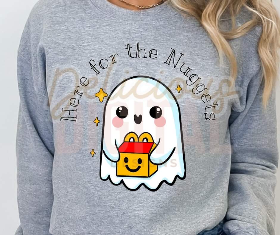 Here for the Nuggets Ghost - KIDS SHIRT DDD.24