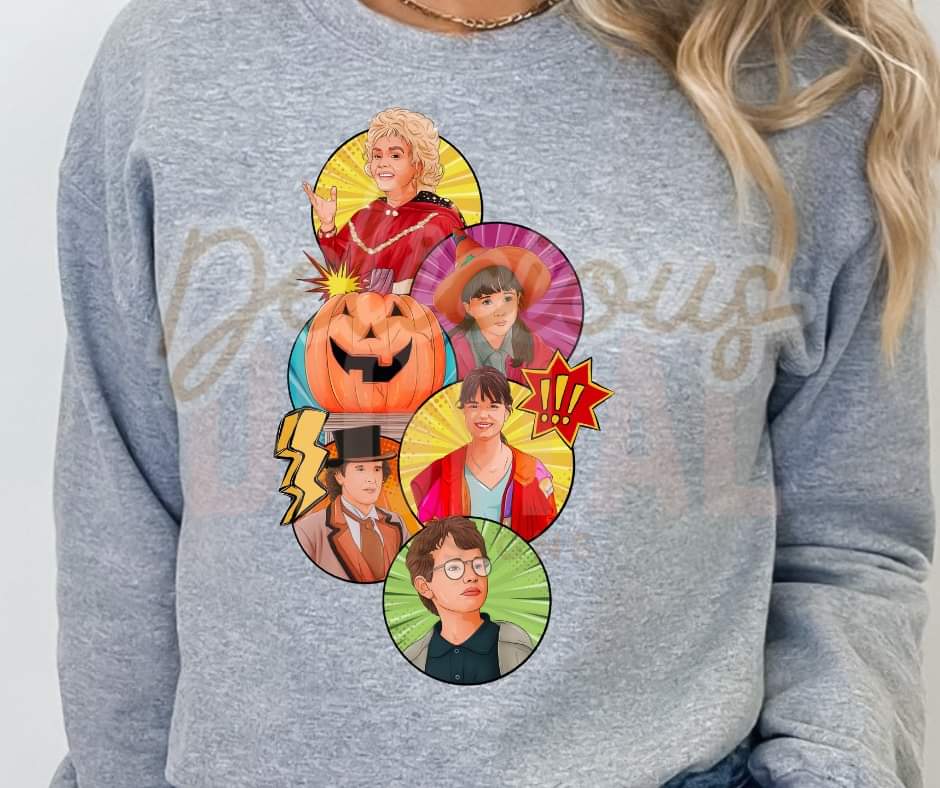 Halloween Town Collage Babbles - SHIRT DDD.24