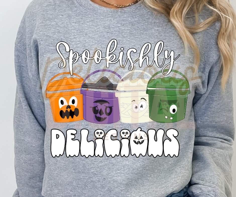 Spookishly Delicious Pails - KIDS SHIRT DDD.24