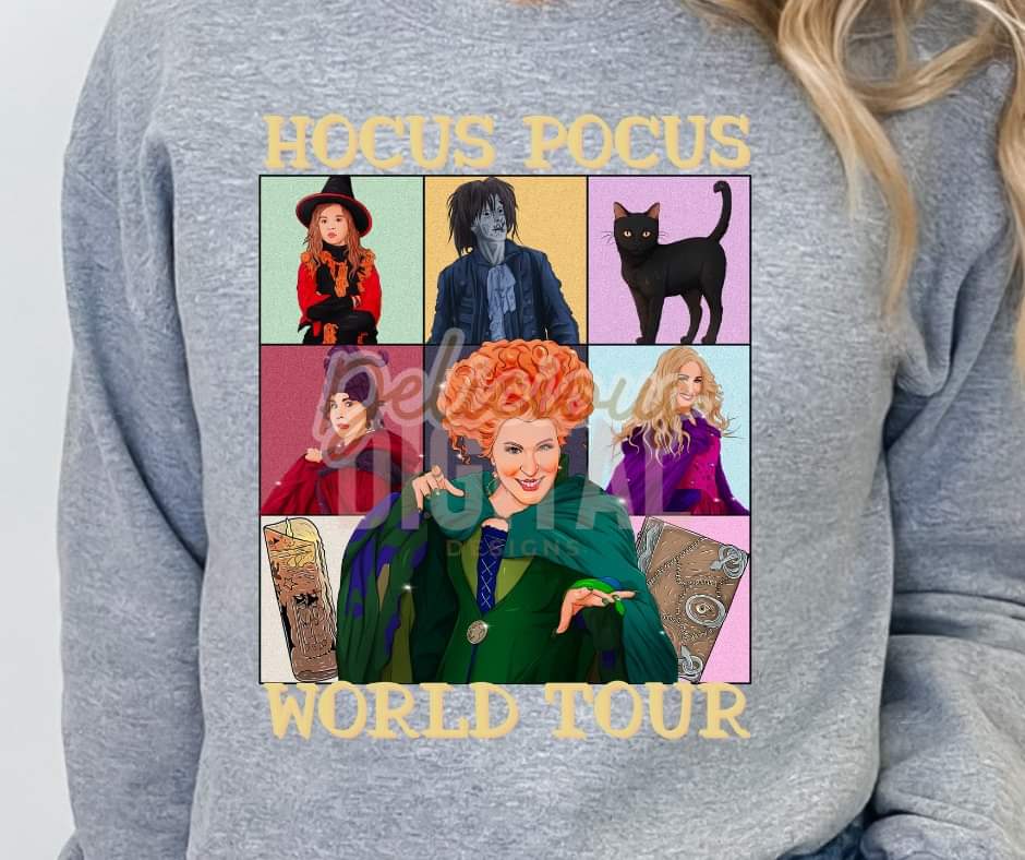 Hocus Pocus World Tour Collage - SHIRT DDD.24