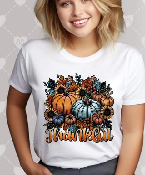 Thankful Fall Pumpkin Collage - SHIRT SST.24