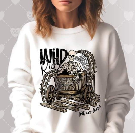 Wild Ride Get in Line Skellie - SHIRT SST.24