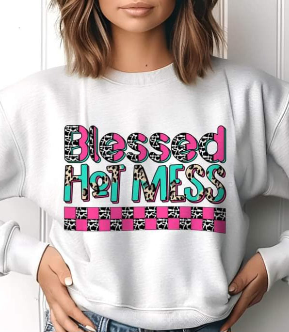 Blessed Hot Mess - SHIRT SST.24