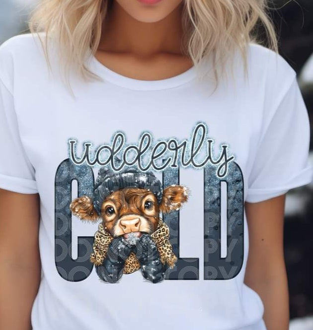 Udderly Cold Cow- Shirt SSD.24