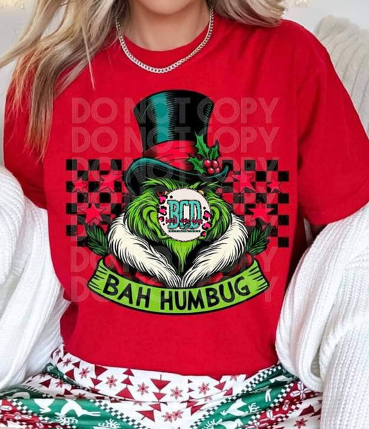 Bah Humbug Green Man - Shirt PHD.24