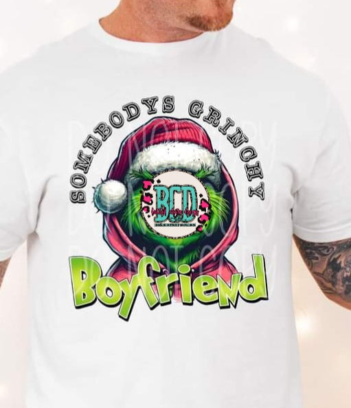 Somebody's Grinchy Boyfriend - Shirt PHD.24