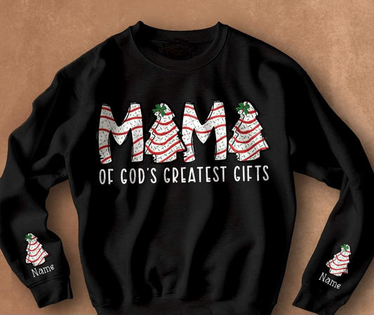 Mama of Gods Greatest Gifts - Shirt KPI.24 *add names in note section