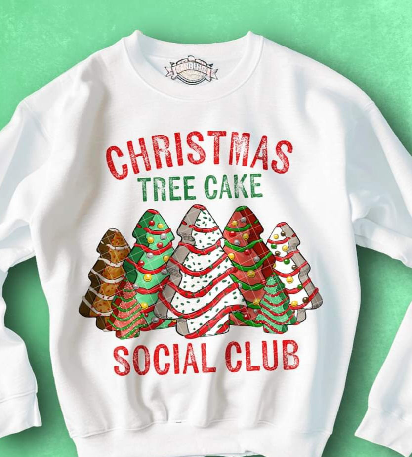 Christmas Tree Cake Social Club - Shirt KPI.24