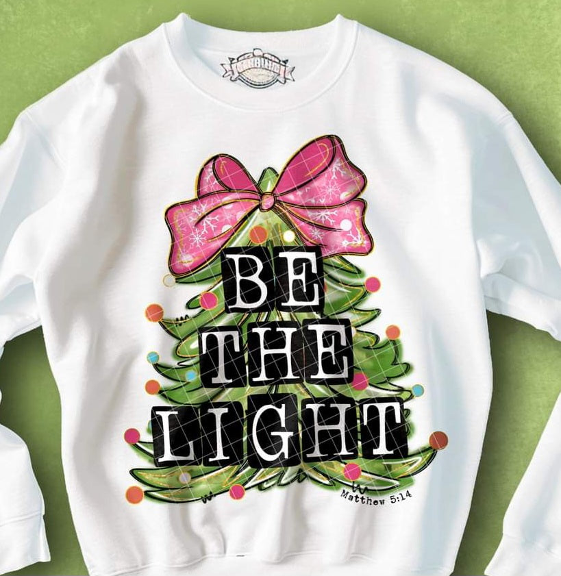 Be The Light Christmas Tree - Shirt KPI.24