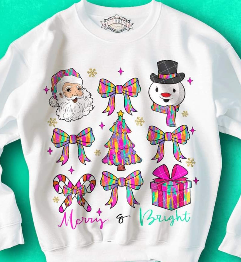 Merry & Bright Christmas Coquette Style - Shirt KPI.24