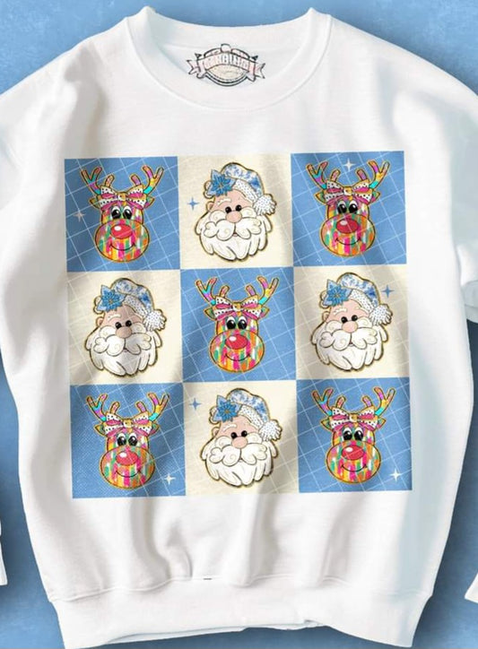 Santa and Reindeer Coquette Style - Shirt KPI.24