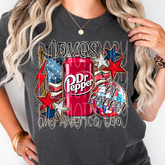 Loves DP and America Too - Shirt FDC.25