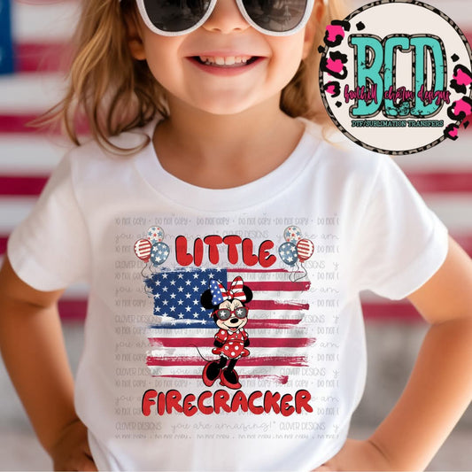 Litte Firecracker Minnie - KIDS SHIRT CD.25