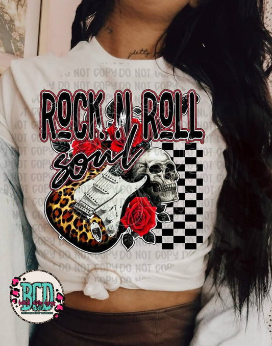 Rock n Roll Soul Skellie - Shirt UMC.25