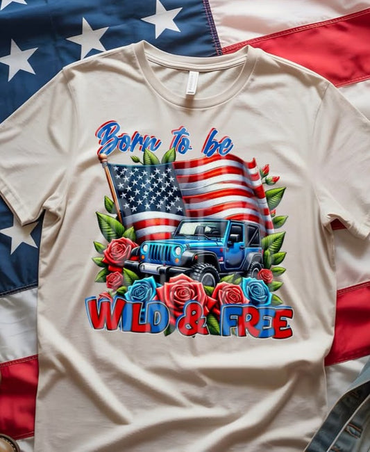 Born to be Wild Free - Shirt DDVa.25