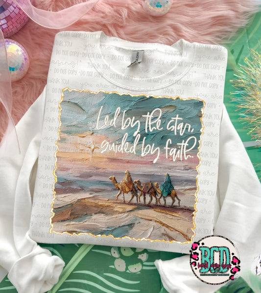 Led By The Star - SHIRT OHD25